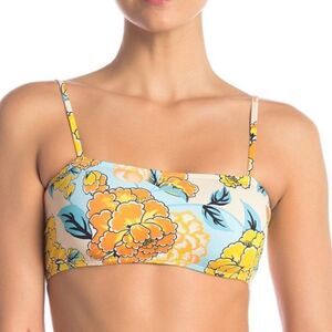 The Bikini Lab Spanish Bloom Bikini Top Floral